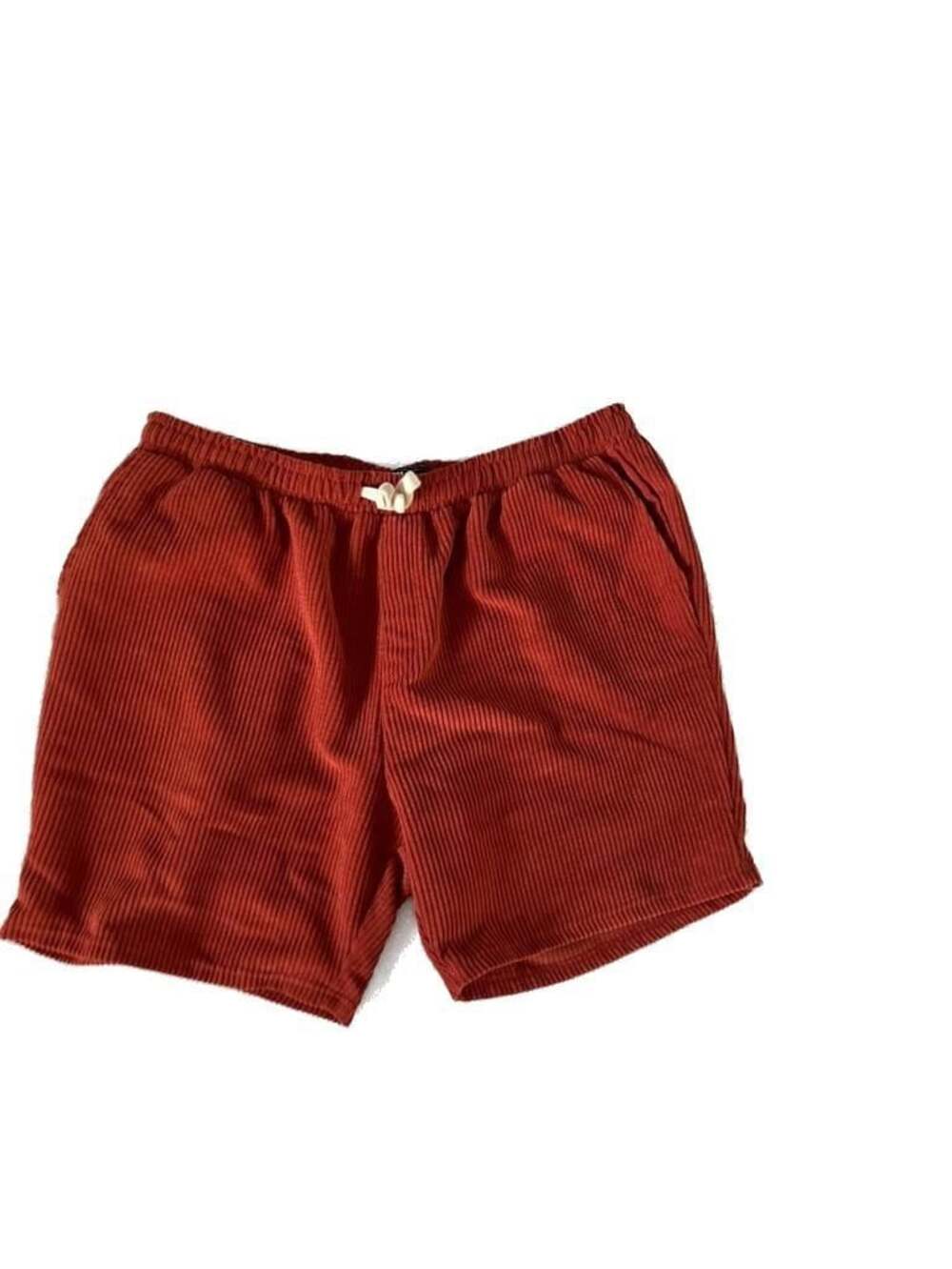 Massive Rust Corduroy Ribbed Shorts Size XL